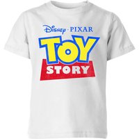 Toy Story Logo Kinder T-Shirt - Weiß - 11-12 Jahre von Pixar