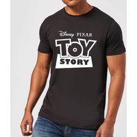 Toy Story Logo Outline Herren T-Shirt - Schwarz - 3XL von Pixar