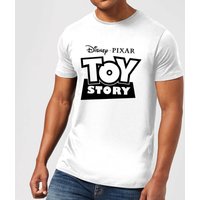Toy Story Logo Outline Herren T-Shirt - Weiß - 5XL von Pixar