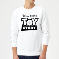 Toy Story Logo Outline Pullover - Weiß - M von Pixar