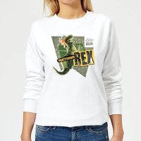 Toy Story Partysaurus Rex Damen Pullover - Weiß - XXL von Pixar