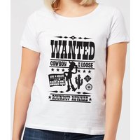 Toy Story Wanted Poster Damen T-Shirt - Weiß - S von Pixar