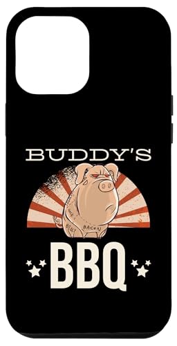 BBQ Grill Barbecue grillen BUDDYS BBQ grillen Hülle für iPhone 12 Pro Max BBQ Grill Barbecue grillen BUDDYS BBQ grillen Hülle für iPhone 12 Pro Max von Pizza BBQ Grill Fastfood Restaurant Zubehör Shirts