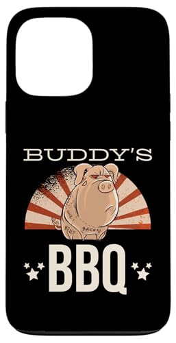 BBQ Grill Barbecue grillen BUDDYS BBQ grillen Hülle für iPhone 13 Pro Max BBQ Grill Barbecue grillen BUDDYS BBQ grillen Hülle für iPhone 13 Pro Max von Pizza BBQ Grill Fastfood Restaurant Zubehör Shirts