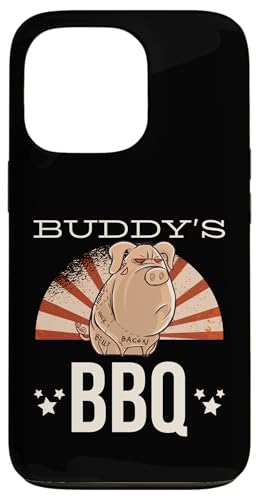 BBQ Grill Barbecue grillen BUDDYS BBQ grillen Hülle für iPhone 13 Pro BBQ Grill Barbecue grillen BUDDYS BBQ grillen Hülle für iPhone 13 Pro von Pizza BBQ Grill Fastfood Restaurant Zubehör Shirts
