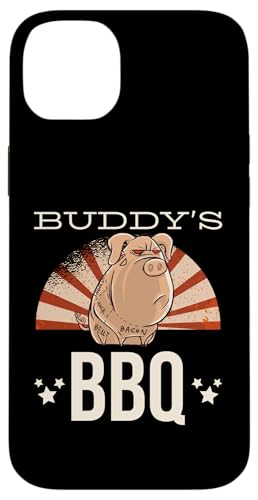 BBQ Grill Barbecue grillen BUDDYS BBQ grillen Hülle für iPhone 14 Plus BBQ Grill Barbecue grillen BUDDYS BBQ grillen Hülle für iPhone 14 Plus von Pizza BBQ Grill Fastfood Restaurant Zubehör Shirts