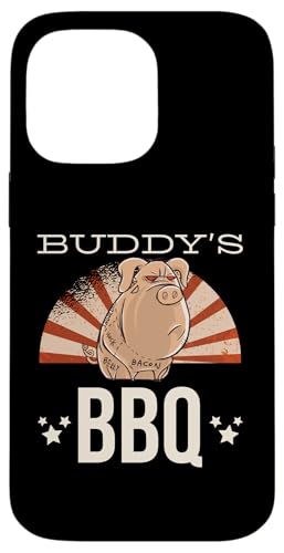 BBQ Grill Barbecue grillen BUDDYS BBQ grillen Hülle für iPhone 14 Pro Max BBQ Grill Barbecue grillen BUDDYS BBQ grillen Hülle für iPhone 14 Pro Max von Pizza BBQ Grill Fastfood Restaurant Zubehör Shirts