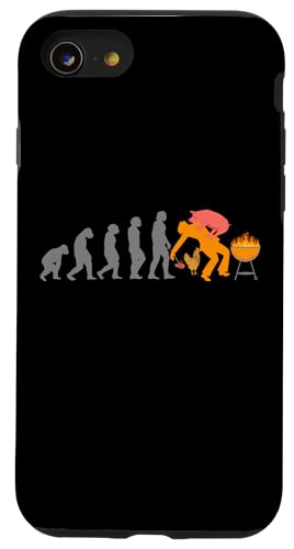 BBQ Grill EVOLUTION Barbecue grillen BBQ grillen Hülle für iPhone SE (2020) / 7 / 8 von Pizza BBQ Grill Fastfood Restaurant Zubehör Shirts