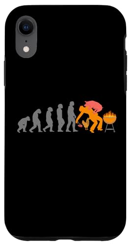BBQ Grill EVOLUTION Barbecue grillen BBQ grillen Hülle für iPhone XR BBQ Grill EVOLUTION Barbecue grillen BBQ grillen Hülle für iPhone XR von Pizza BBQ Grill Fastfood Restaurant Zubehör Shirts