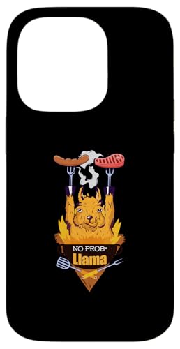 BBQ Grill NO PRO-Llama Barbecue grillen BBQ grillen Hülle für iPhone 14 Pro von Pizza BBQ Grill Fastfood Restaurant Zubehör Shirts