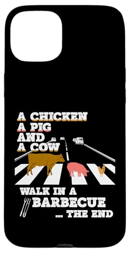 BBQ Grill WALK in a Barbecue grillen BBQ grillen Hülle für iPhone 15 Plus BBQ Grill WALK in a Barbecue grillen BBQ grillen Hülle für iPhone 15 Plus von Pizza BBQ Grill Fastfood Restaurant Zubehör Shirts