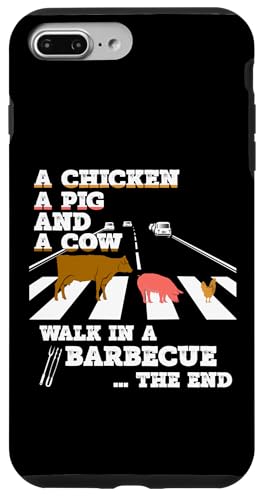BBQ Grill WALK in a Barbecue grillen BBQ grillen Hülle für iPhone 7 Plus/8 Plus von Pizza BBQ Grill Fastfood Restaurant Zubehör Shirts