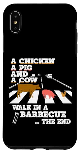 BBQ Grill WALK in a Barbecue grillen BBQ grillen Hülle für iPhone XS Max BBQ Grill WALK in a Barbecue grillen BBQ grillen Hülle für iPhone XS Max von Pizza BBQ Grill Fastfood Restaurant Zubehör Shirts