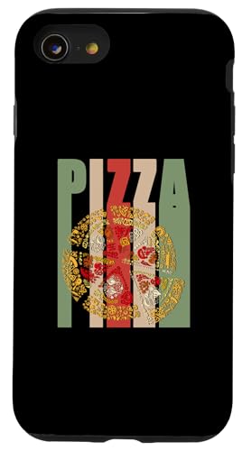 Pizza Italien Flagge Pizzeria Pizzabäcker Pizzen Pizza Hülle für iPhone SE (2020) / 7 / 8 von Pizza BBQ Grill Fastfood Restaurant Zubehör Shirts