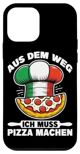 Aus Dem Weg Ich Muss Pizza Machen Pizza Pizzamacher Lustig Hülle für iPhone 12 mini von Pizza Backen Pizzasprüche Sarkasmus Geschenke