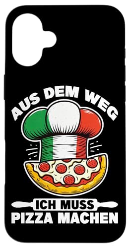 Aus Dem Weg Ich Muss Pizza Machen Pizza Pizzamacher Lustig Hülle für iPhone 16 Plus Aus Dem Weg Ich Muss Pizza Machen Pizza Pizzamacher Lustig Hülle für iPhone 16 Plus von Pizza Backen Pizzasprüche Sarkasmus Geschenke
