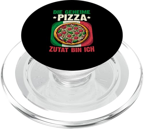 Die Geheime Pizza Zutat Bin Ich Pizzabäcker Italien Spruch PopSockets PopGrip für MagSafe Die Geheime Pizza Zutat Bin Ich Pizzabäcker Italien Spruch PopSockets PopGrip für MagSafe von Pizza Backen Pizzasprüche Sarkasmus Geschenke