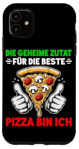 Die Geheime Zutat Für Die Beste Pizza Bin Ich Lustig Spruch Hülle für iPhone 11 Die Geheime Zutat Für Die Beste Pizza Bin Ich Lustig Spruch Hülle für iPhone 11 von Pizza Backen Pizzasprüche Sarkasmus Geschenke