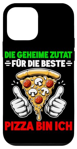 Die Geheime Zutat Für Die Beste Pizza Bin Ich Lustig Spruch Hülle für iPhone 12 mini von Pizza Backen Pizzasprüche Sarkasmus Geschenke