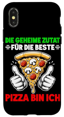 Die Geheime Zutat Für Die Beste Pizza Bin Ich Lustig Spruch Hülle für iPhone X/XS Die Geheime Zutat Für Die Beste Pizza Bin Ich Lustig Spruch Hülle für iPhone X/XS von Pizza Backen Pizzasprüche Sarkasmus Geschenke