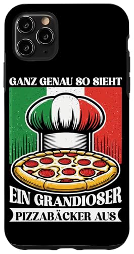 Ganz Genau So Sieht Ein Grandioser Pizzabäcker Aus Italien Hülle für iPhone 11 Pro Max von Pizza Backen Pizzasprüche Sarkasmus Geschenke