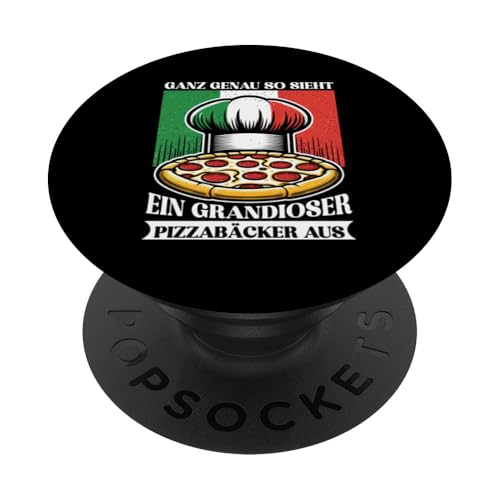 Ganz Genau So Sieht Ein Grandioser Pizzabäcker Aus Italien PopSockets Klebender PopGrip Ganz Genau So Sieht Ein Grandioser Pizzabäcker Aus Italien PopSockets Klebender PopGrip von Pizza Backen Pizzasprüche Sarkasmus Geschenke