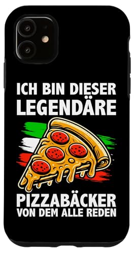 Ich Bin Dieser Legendäre Pizzabäcker Von Dem Alle Reden Hülle für iPhone 11 Ich Bin Dieser Legendäre Pizzabäcker Von Dem Alle Reden Hülle für iPhone 11 von Pizza Backen Pizzasprüche Sarkasmus Geschenke