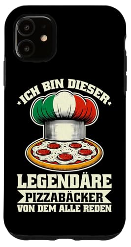Ich Bin Dieser Legendäre Pizzabäcker Von Dem Alle Reden Hülle für iPhone 11 Ich Bin Dieser Legendäre Pizzabäcker Von Dem Alle Reden Hülle für iPhone 11 von Pizza Backen Pizzasprüche Sarkasmus Geschenke