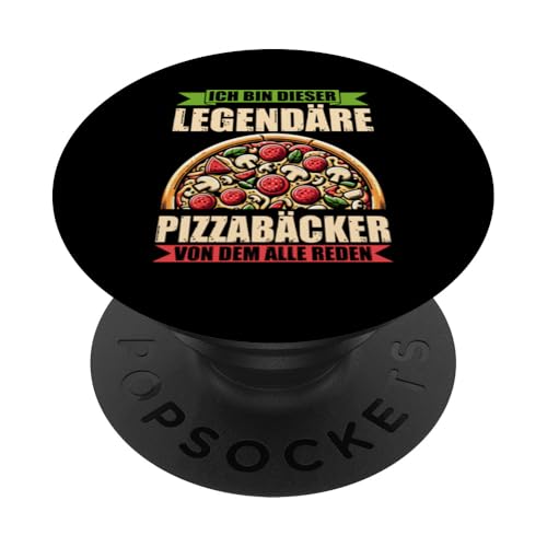 Ich Bin Dieser Legendäre Pizzabäcker Von Dem Alle Reden PopSockets Klebender PopGrip Ich Bin Dieser Legendäre Pizzabäcker Von Dem Alle Reden PopSockets Klebender PopGrip von Pizza Backen Pizzasprüche Sarkasmus Geschenke