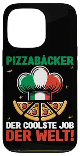 Pizzabäcker Der Coolste Job Der Welt Italien Pizza Spruch Hülle für iPhone 13 Pro von Pizza Backen Pizzasprüche Sarkasmus Geschenke