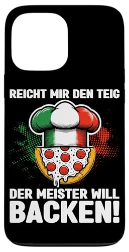 Reicht Mir Den Teig Der Meister Will Backen Pizzabäcker Chef Hülle für iPhone 13 Pro Max Reicht Mir Den Teig Der Meister Will Backen Pizzabäcker Chef Hülle für iPhone 13 Pro Max von Pizza Backen Pizzasprüche Sarkasmus Geschenke