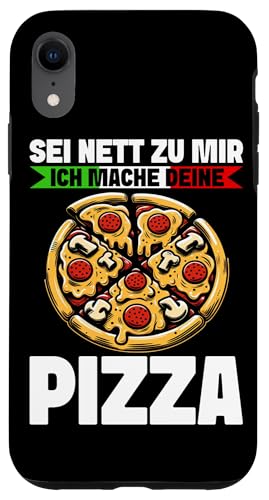 Sei Nett Zu Mir Ich Mache Deine Pizza Pizzabäcker Lustig Hülle für iPhone XR Sei Nett Zu Mir Ich Mache Deine Pizza Pizzabäcker Lustig Hülle für iPhone XR von Pizza Backen Pizzasprüche Sarkasmus Geschenke