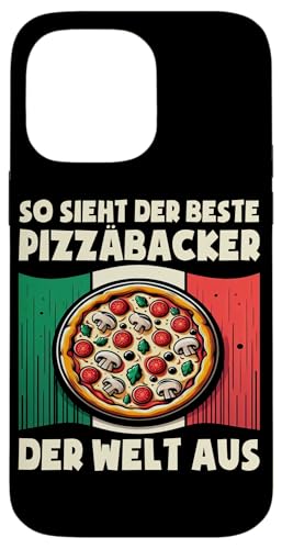 So Sieht Der Beste Pizzabäcker Der Welt Aus Italien Pizza Hülle für iPhone 14 Pro Max von Pizza Backen Pizzasprüche Sarkasmus Geschenke