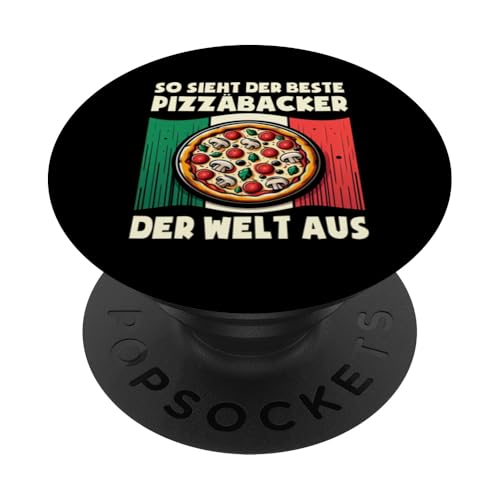 So Sieht Der Beste Pizzabäcker Der Welt Aus Italien Pizza PopSockets Klebender PopGrip So Sieht Der Beste Pizzabäcker Der Welt Aus Italien Pizza PopSockets Klebender PopGrip von Pizza Backen Pizzasprüche Sarkasmus Geschenke
