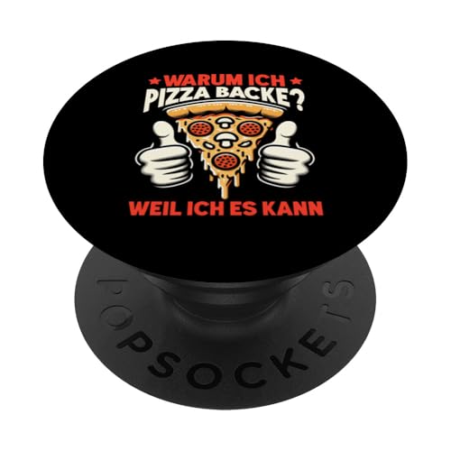 Warum Ich Pizza Backe Weil Ich Es Kann Pizzabäcker Lustig PopSockets Klebender PopGrip Warum Ich Pizza Backe Weil Ich Es Kann Pizzabäcker Lustig PopSockets Klebender PopGrip von Pizza Backen Pizzasprüche Sarkasmus Geschenke