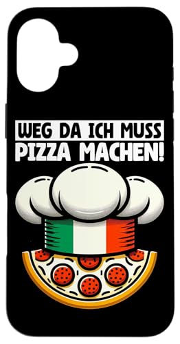 Weg Da Ich Muss Pizza Machen Pizzabäcker Pizzamacher Hülle für iPhone 16 Plus Weg Da Ich Muss Pizza Machen Pizzabäcker Pizzamacher Hülle für iPhone 16 Plus von Pizza Backen Pizzasprüche Sarkasmus Geschenke