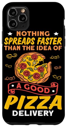 Nichts verteilt sich schneller als die Idee einer guten Pizzalieferung Hülle für iPhone 11 Pro Max Nichts verteilt sich schneller als die Idee einer guten Pizzalieferung Hülle für iPhone 11 Pro Max von Pizza Delivery Designs For Pizza Cravers