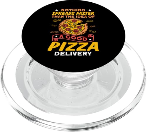 Nichts verteilt sich schneller als die Idee einer guten Pizzalieferung PopSockets PopGrip für MagSafe Nichts verteilt sich schneller als die Idee einer guten Pizzalieferung PopSockets PopGrip für MagSafe von Pizza Delivery Designs For Pizza Cravers