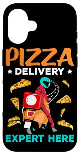 Pizza-Lieferdesign für Lieferexperten Hülle für iPhone 16 Pizza-Lieferdesign für Lieferexperten Hülle für iPhone 16 von Pizza Delivery Designs For Pizza Cravers