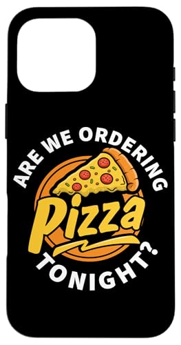 Pizza-Lieferdesign für Pizza-Craver Hülle für iPhone 16 Pro Max von Pizza Delivery Designs For Pizza Cravers