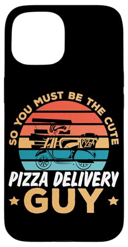 Pizza-Lieferdesign für süßen Pizza-Liefermann Hülle für iPhone 15 Pizza-Lieferdesign für süßen Pizza-Liefermann Hülle für iPhone 15 von Pizza Delivery Designs For Pizza Cravers