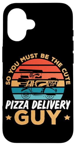 Pizza-Lieferdesign für süßen Pizza-Liefermann Hülle für iPhone 16 Pizza-Lieferdesign für süßen Pizza-Liefermann Hülle für iPhone 16 von Pizza Delivery Designs For Pizza Cravers
