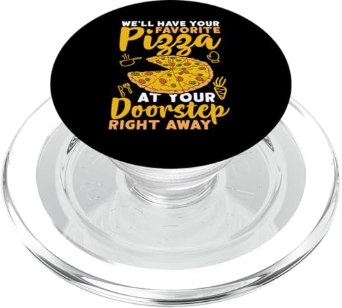Pizza vor Ihrer Haustür Pizza-Lieferdesign für Fahrer PopSockets PopGrip für MagSafe Pizza vor Ihrer Haustür Pizza-Lieferdesign für Fahrer PopSockets PopGrip für MagSafe von Pizza Delivery Designs For Pizza Cravers