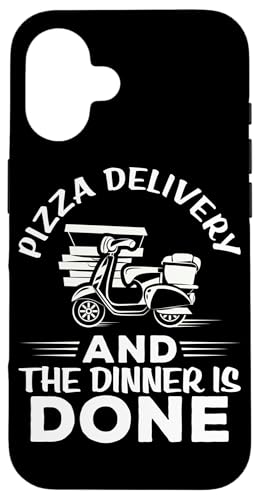 Pizzalieferung und das Abendessen ist fertig Hülle für iPhone 16 Pizzalieferung und das Abendessen ist fertig Hülle für iPhone 16 von Pizza Delivery Designs For Pizza Cravers