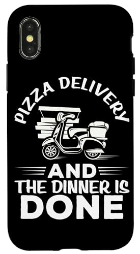 Pizzalieferung und das Abendessen ist fertig Hülle für iPhone X/XS Pizzalieferung und das Abendessen ist fertig Hülle für iPhone X/XS von Pizza Delivery Designs For Pizza Cravers