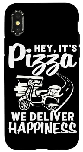 We Deliver Happiness Pizzalieferdesign für den Zusteller Hülle für iPhone X/XS We Deliver Happiness Pizzalieferdesign für den Zusteller Hülle für iPhone X/XS von Pizza Delivery Designs For Pizza Cravers