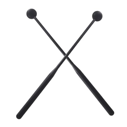 1 Paar Marimba-Schlägel-Set mit Griff, Gummi, Schlagzeug-Instrument, Zubehör für Anfänger-Training 1 Paar Marimba-Schlägel-Set mit Griff, Gummi, Schlagzeug-Instrument, Zubehör für Anfänger-Training von Pjeghbvop