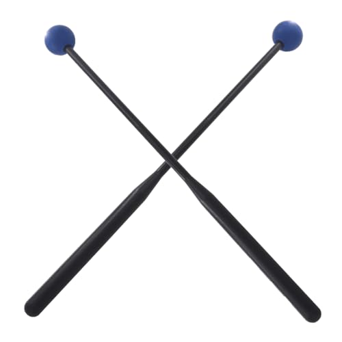 1 Paar Marimba-Schlägel-Set mit Griff, Gummi, Schlagzeug-Instrument, Zubehör für Anfänger-Training 1 Paar Marimba-Schlägel-Set mit Griff, Gummi, Schlagzeug-Instrument, Zubehör für Anfänger-Training von Pjeghbvop