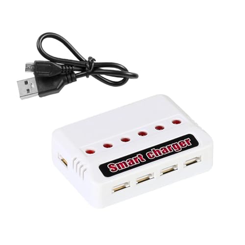 6 in 1 3,7 V Akku Ladeadapter 3,7 V Fernbedienungen Ladeadapter 6-Port XH2.54/XH4.0 Stecker für Quadrotor Drohnen Flugzeuge 6 in 1 3,7 V Akku Ladeadapter 3,7 V Fernbedienungen Ladeadapter 6-Port XH2.54/XH4.0 Stecker für Quadrotor Drohnen Flugzeuge von Pjeghbvop