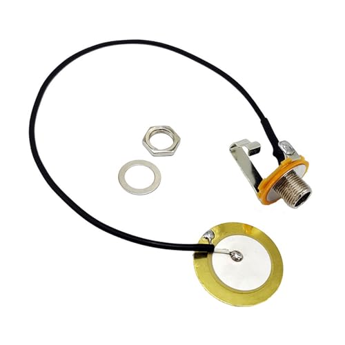 Mikrofon Pickup Gitarren Sound Transducer Gitarre Preamp Piezo Pickup Daumen Klavier Pickups Mandolinen Tonabnehmer von Pjeghbvop